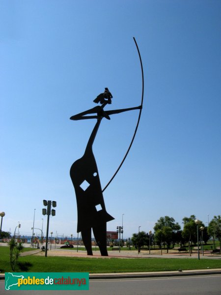 Mataró - Laia l'arquera (Foto: Albert Esteves, 2007) Mataró - Laia l'arquera