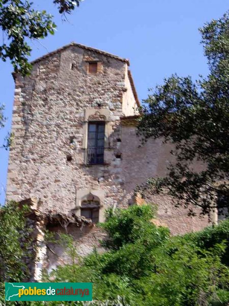 Castell de Sentmenat, esquerra