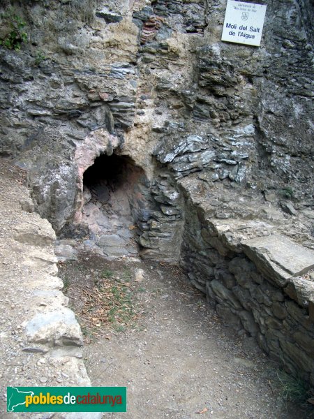 Selva de Mar - Molí del salt d'aigua