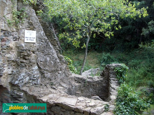 Selva de Mar - Molí del salt d'aigua