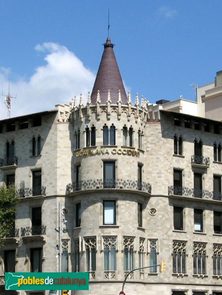 Barcelona - Casa Pascual Pons (Passeig de Gràcia, 2-4)