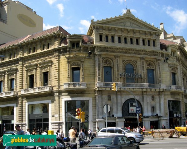 Barcelona - Palau Marcet (Cinema Comèdia) (Foto: Albert Esteves, 2007) Barcelona - Palau Marcet (Cinema Comèdia)