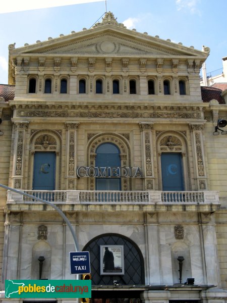 Barcelona - Palau Marcet (Cinema Comèdia) (Foto: Albert Esteves, 2007) Barcelona - Palau Marcet (Cinema Comèdia)