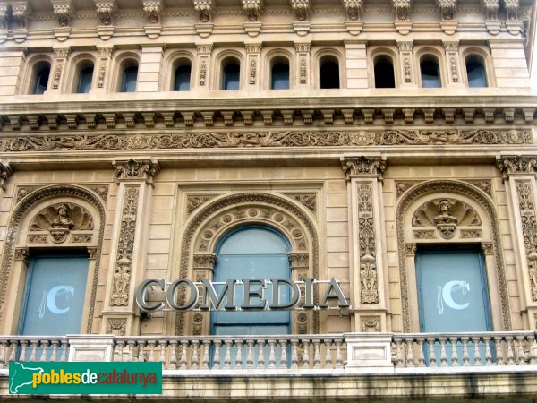 Barcelona - Palau Marcet (Cinema Comèdia) (Foto: Albert Esteves, 2006) Barcelona - Palau Marcet (Cinema Comèdia)