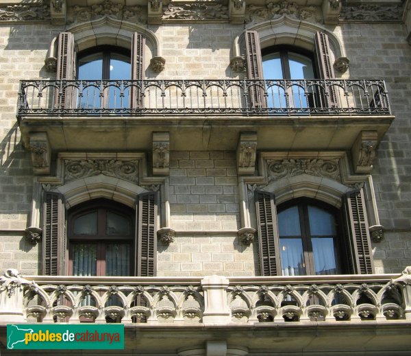 Barcelona - Cases Rocamora (Passeig de Gràcia, 6)