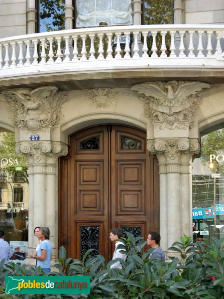 Barcelona - Casa Malagrida (Passeig de Gràcia, 27)