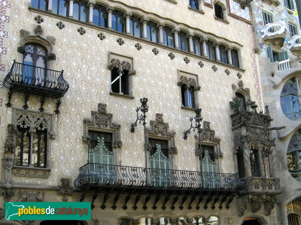 Barcelona - Casa Amatller (Foto: Albert Esteves, 2007) Barcelona - Casa Amatller