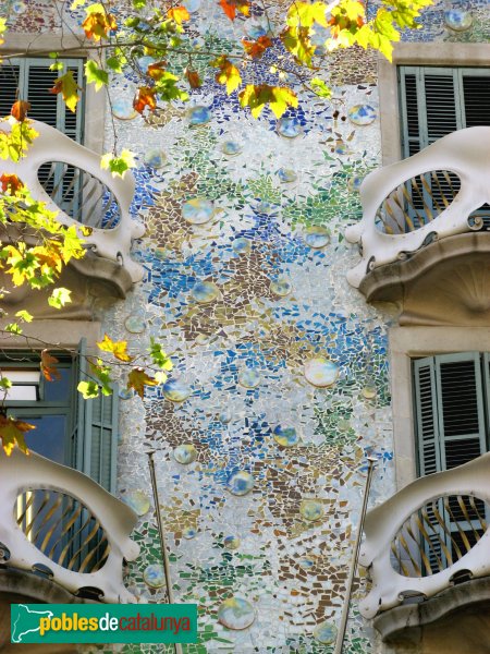Barcelona - Casa Batlló (Foto: Albert Esteves, 2007) Barcelona - Casa Batlló