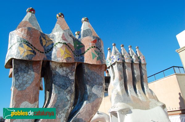 Barcelona - Casa Batlló (Foto: Tato Grasso, 2007) Barcelona - Casa Batlló