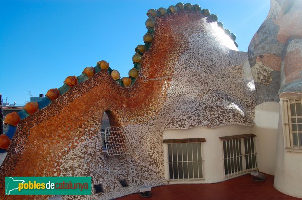 Barcelona - Casa Batlló (Foto: Tato Grasso, 2007) Barcelona - Casa Batlló