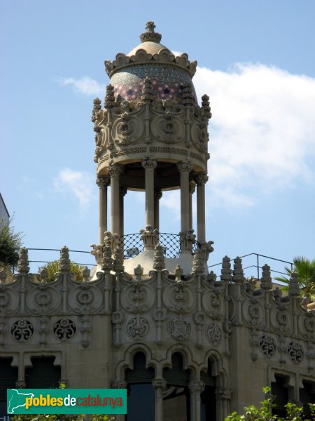 Barcelona - Casa Lleó Morera (Foto: Albert Esteves, 2007) Barcelona - Casa Lleó Morera