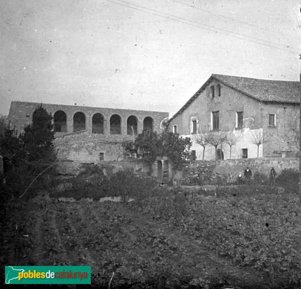 Sant Joan Despí - Can Codina (Foto: Josep Salvany - Fons Salvany, Biblioteca de Catalunya, 1917) Sant Joan Despí - Can Codina