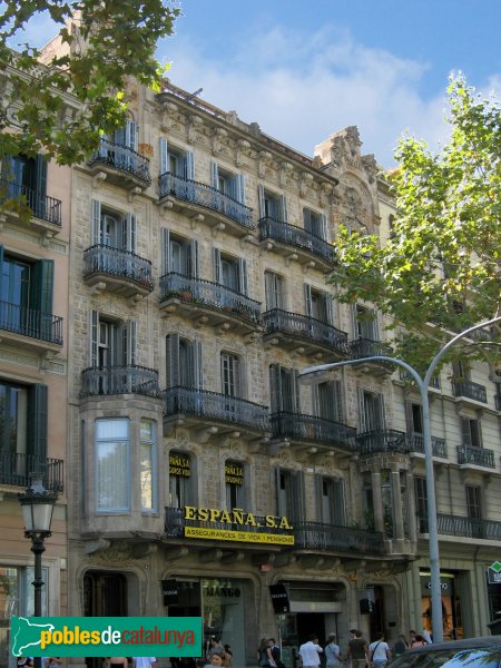 Barcelona - Passeig de Gràcia, 65 (Foto: Albert Esteves, 2007) Barcelona - Passeig de Gràcia, 65