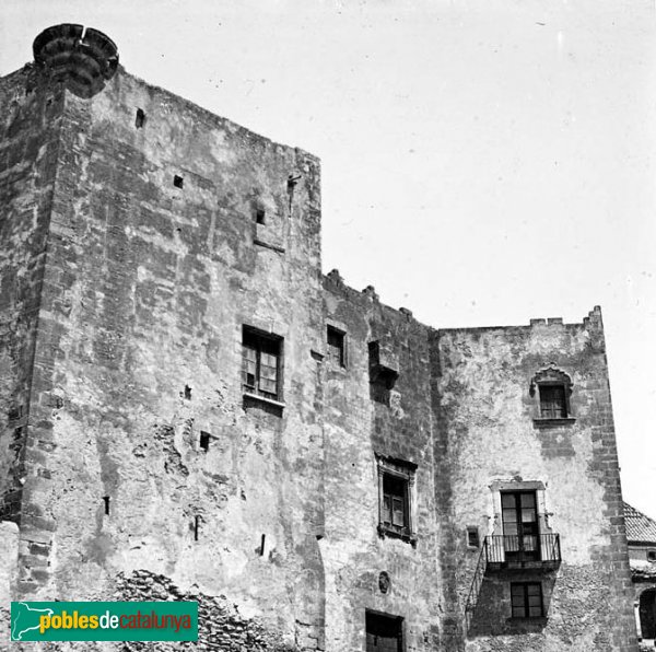 Altafulla - Castell (Foto: Josep Salvany - Fons Salvany, Biblioteca de Catalunya, 1912) Altafulla - Castell