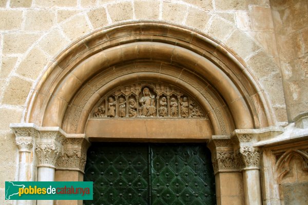 Tarragona - Catedral. Porta lateral (Foto: 2006) Tarragona - Catedral. Porta lateral