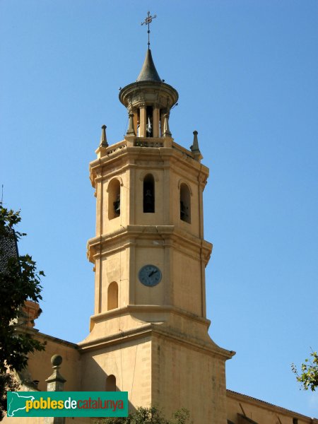 Arenys de Mar - Església de Santa Maria. Campanar