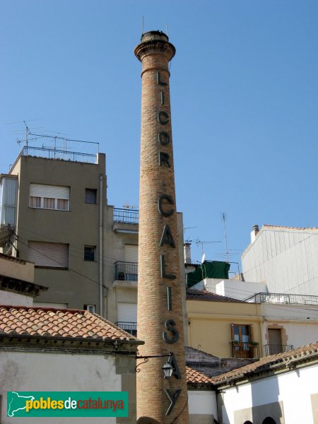 Arenys de Mar - Fàbrica Calisay (Foto: Albert Esteves, 2007) Arenys de Mar - Fàbrica Calisay