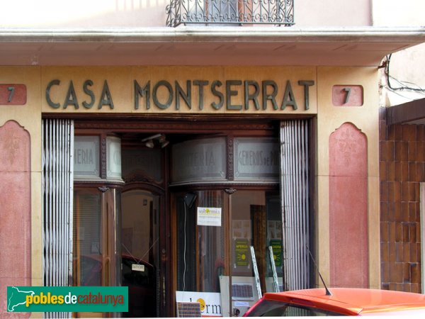 (antiga) Casa Montserrat, carrer Major, 7