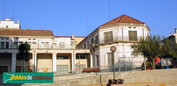 Part posterior de l'escola