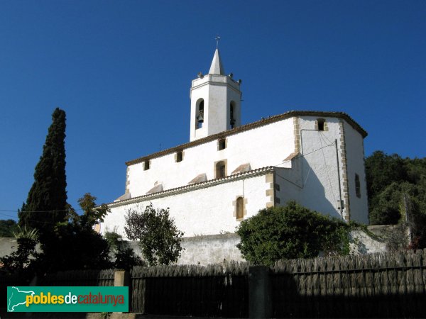 Sant Cebrià de Vallalta - Església (Foto: Albert Esteves, 2007) Sant Cebrià de Vallalta - Església