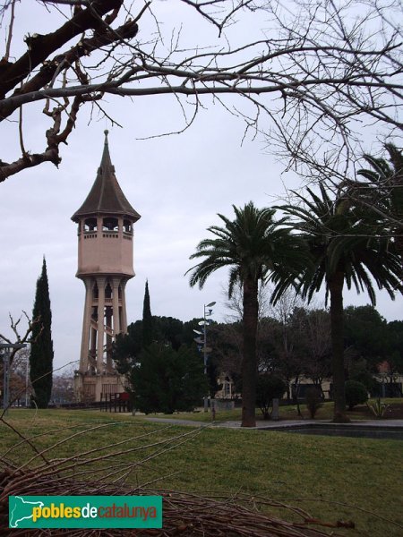 Torre de l'Aigua (Foto: Joan Sánchez Sabé, 2007) Torre de l'Aigua