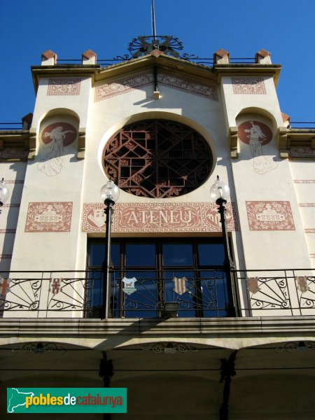 Canet de Mar - Ateneu Canetenc (Foto: Albert Esteves, 2007) Canet de Mar - Ateneu Canetenc