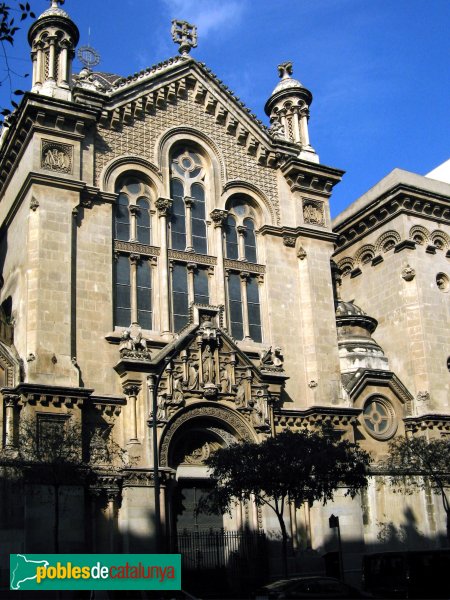 Barcelona - Església del Sagrat Cor de Jesús (Foto: Albert Esteves, 2007) Barcelona - Església del Sagrat Cor de Jesús