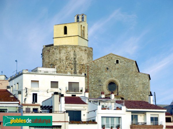 Sant Pol - Església de Sant Jaume (Foto: Albert Esteves, 2007) Sant Pol - Església de Sant Jaume
