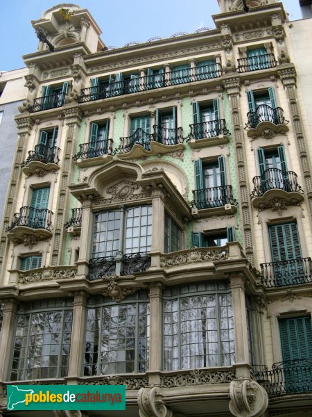 Barcelona - Passeig de Sant Joan, 45 (Foto: Albert Esteves, 2007) Barcelona - Passeig de Sant Joan, 45