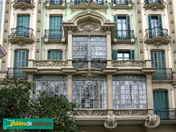 Barcelona - Passeig de Sant Joan, 45 (Foto: Albert Esteves, 2007) Barcelona - Passeig de Sant Joan, 45