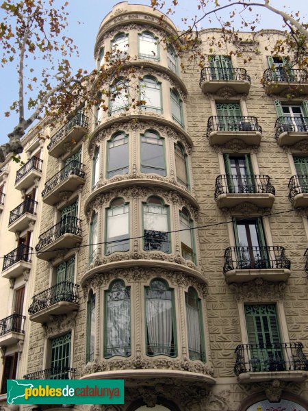 Barcelona - Passeig de Sant Joan, 51 (Foto: Albert Esteves, 2007) Barcelona - Passeig de Sant Joan, 51