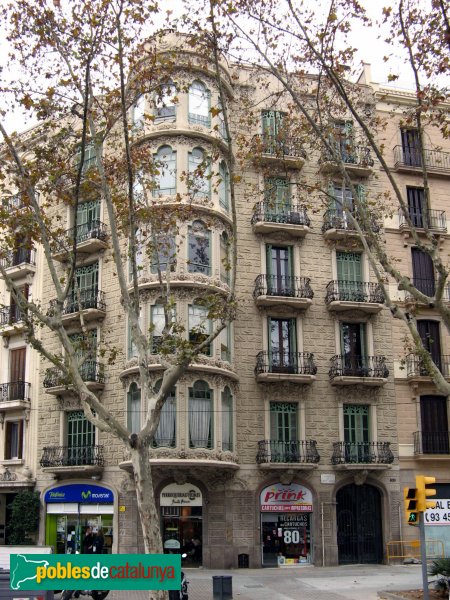 Barcelona - Passeig de Sant Joan, 51 (Foto: Albert Esteves, 2007) Barcelona - Passeig de Sant Joan, 51