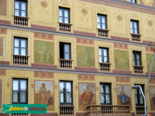 Barcelona - Consell de Cent, 371 / Llúria, 60 (Foto: Albert Esteves, 2007) Barcelona - Consell de Cent, 371 / Llúria, 60