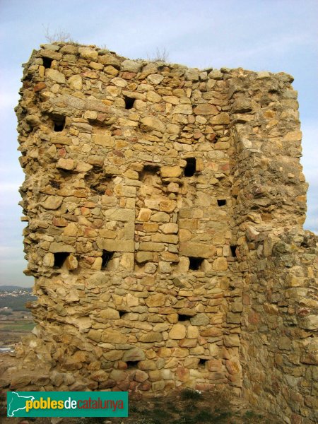 Palafolls - Castell (Foto: Albert Esteves, 2008) Palafolls - Castell