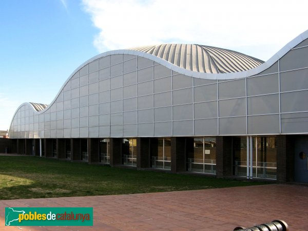Palafolls - Poliesportiu Palauet (Foto: Albert Esteves, 2008) Palafolls - Poliesportiu Palauet