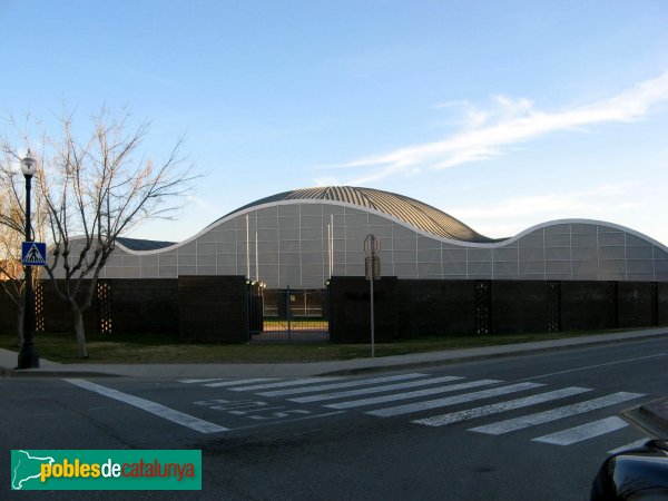 Palafolls - Poliesportiu Palauet (Foto: Albert Esteves, 2008) Palafolls - Poliesportiu Palauet