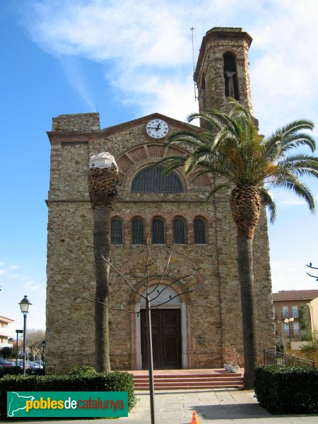 Palafolls - Església de Santa Maria Assumpta (Foto: Albert Esteves, 2008) Palafolls - Església de Santa Maria Assumpta