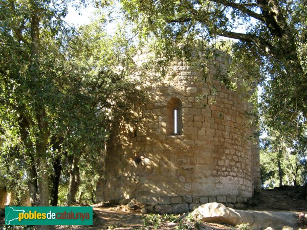Tordera - Santa Maria de Roca-rossa: absis (Foto: Albert Esteves, 2008) Tordera - Santa Maria de Roca-rossa: absis