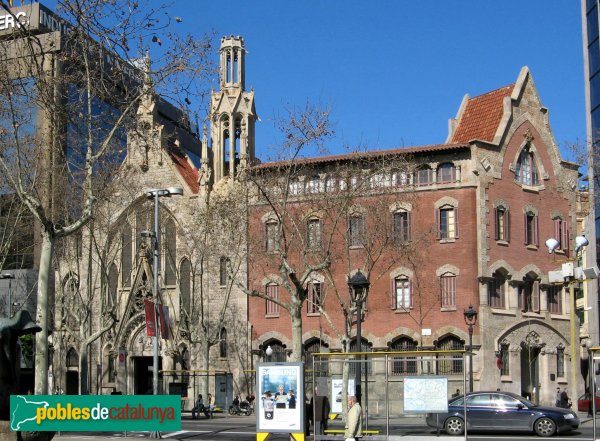 Barcelona - Església i Convent de Pompeia