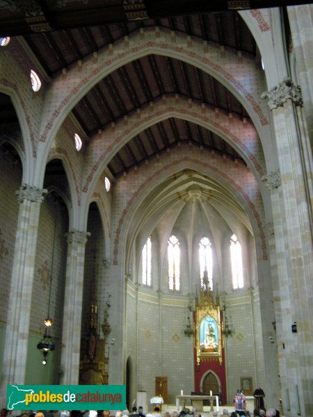 Barcelona - Església de Pompeia, interior