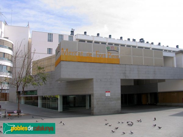 Barcelona - Biblioteca i Mercat Fort Pienc