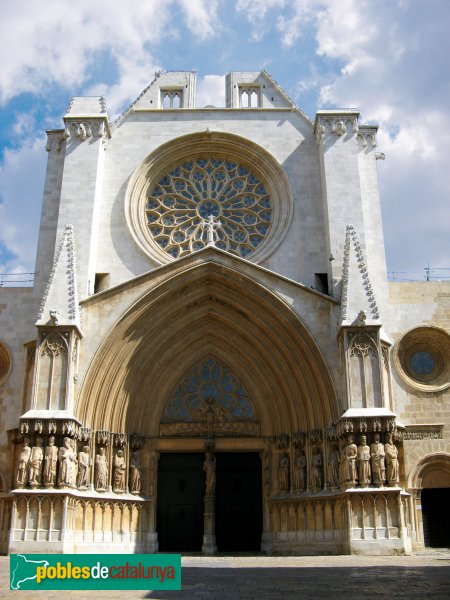 Tarragona - Catedral. Portada (Foto: Albert Esteves, 2008) Tarragona - Catedral. Portada