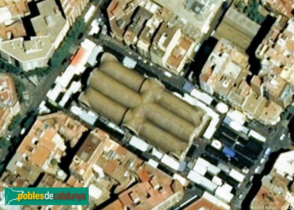 Tarragona - Mercat, vista aèria