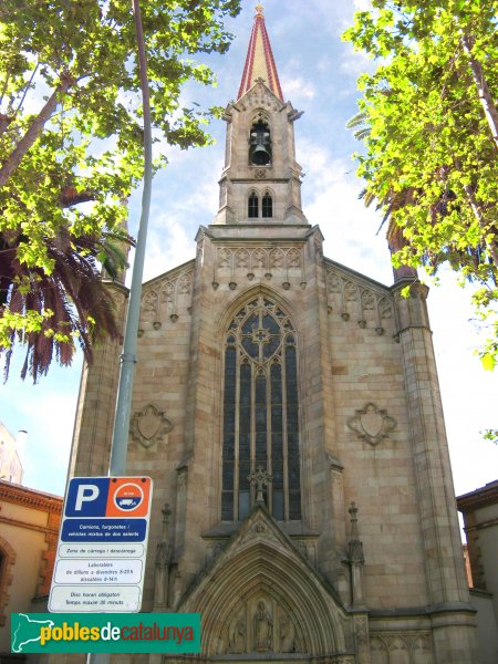 Barcelona - Església de les Adoratrius (Foto: Albert Esteves, 2008) Barcelona - Església de les Adoratrius