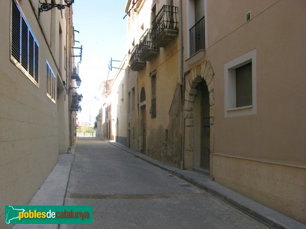 La Pobla de Mafumet - Carrer Nª Sª de Lledó (Foto: Albert Esteves, 2008) La Pobla de Mafumet - Carrer Nª Sª de Lledó
