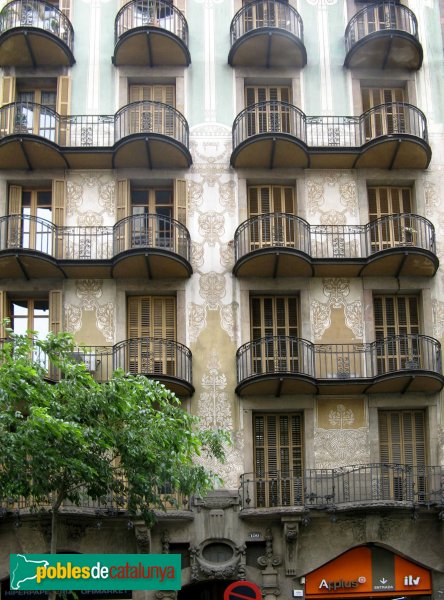 Barcelona - Diputació, 158 (Foto: Albert Esteves, 2008) Barcelona - Diputació, 158
