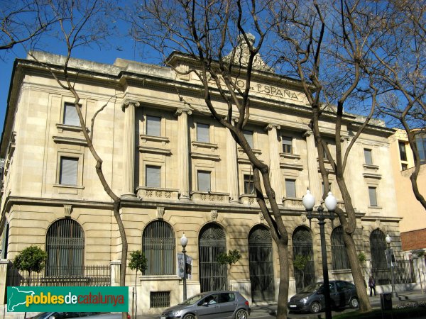 Tarragona - Banc d'Espanya (Foto: Albert Esteves, 2008) Tarragona - Banc d'Espanya