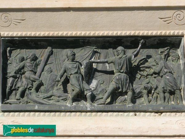 Tarragona - Monument a Roger de Llúria (Foto: Albert Esteves, 2008) Tarragona - Monument a Roger de Llúria