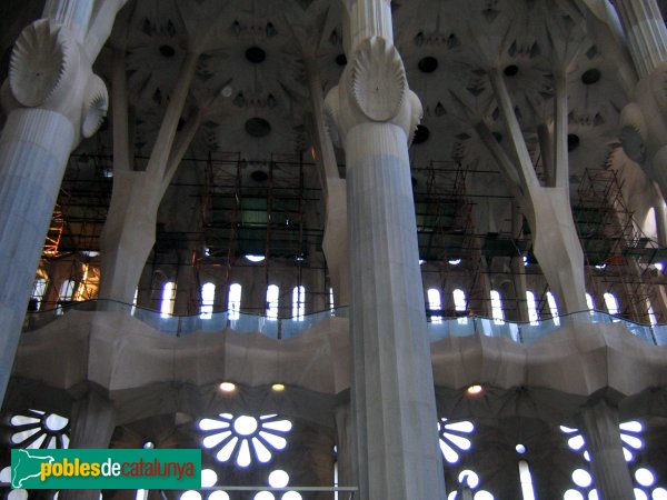 Barcelona - Sagrada Família, interior