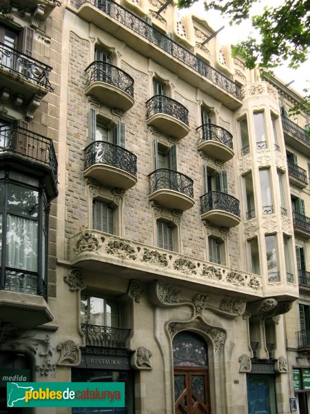 Barcelona -  Casa Granell Manresa (Gran Via, 582)